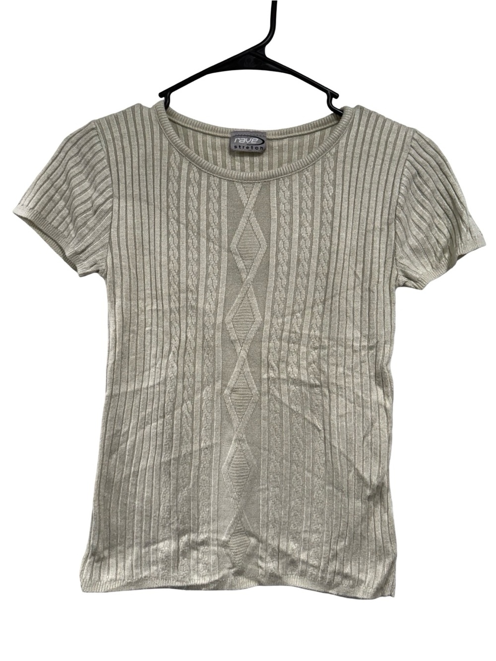Women's Short Sleeve Stretch Knit Top